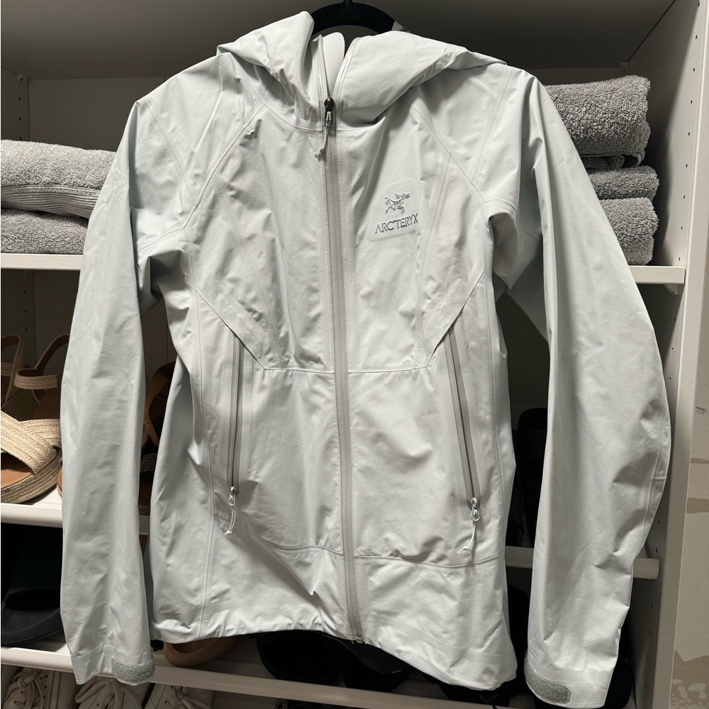 Arcteryx Rain Jacket Grey Womens